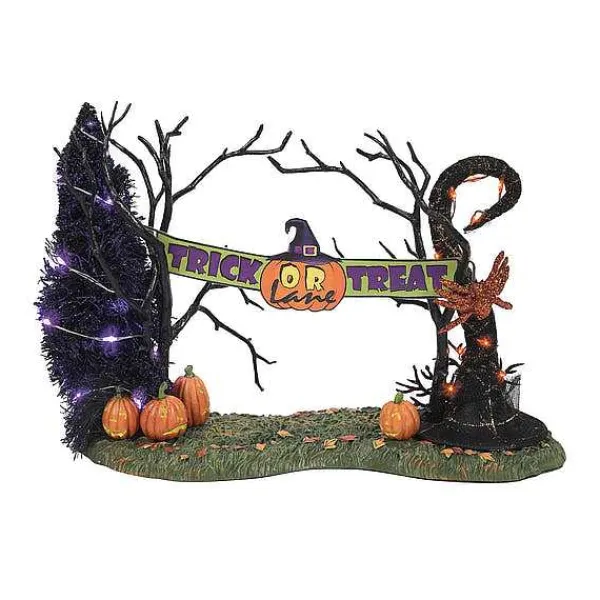 Village Halloween Accessories<Department 56 Trick Or Treat Lane Entrance