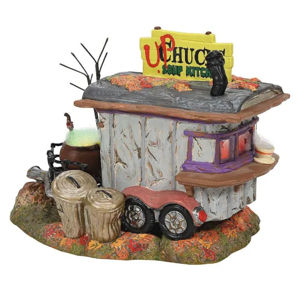 Snow Village Halloween<Department 56 Upchuck's Soup Kitchen