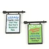 Replacement Parts<Department 56 Village Health Club Sign- 2 Sided