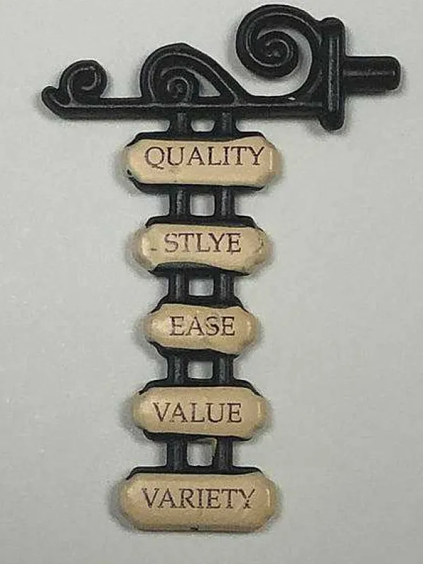 Replacement Parts<Department 56 Weasley's Store Sign