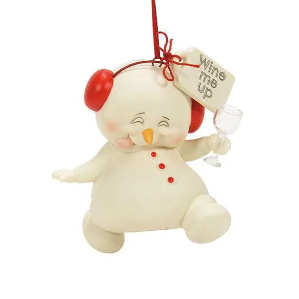 Snowpinions<Department 56 Wine Me Up Ornament