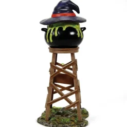 Snow Village Halloween<Department 56 Witch Hollow Watertower
