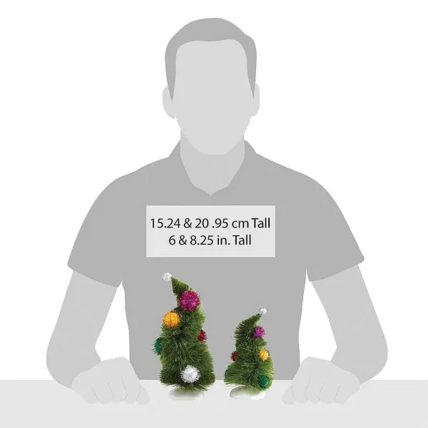 Grinch Villages<Department 56 Wonky Trees, Set Of 2