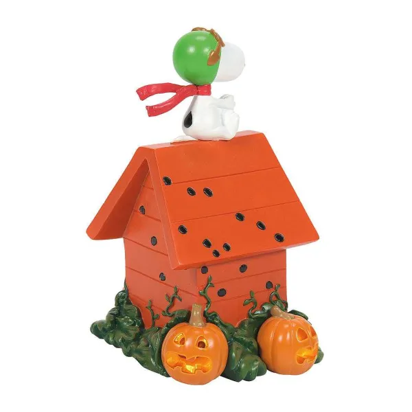 Peanuts Village<Department 56 World War 1 Flying Ace