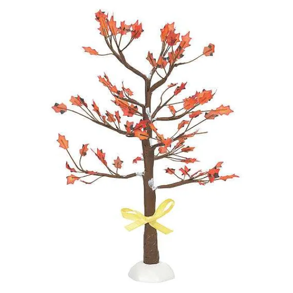 Village Accessories<Department 56 Yellow Ribbon Oak